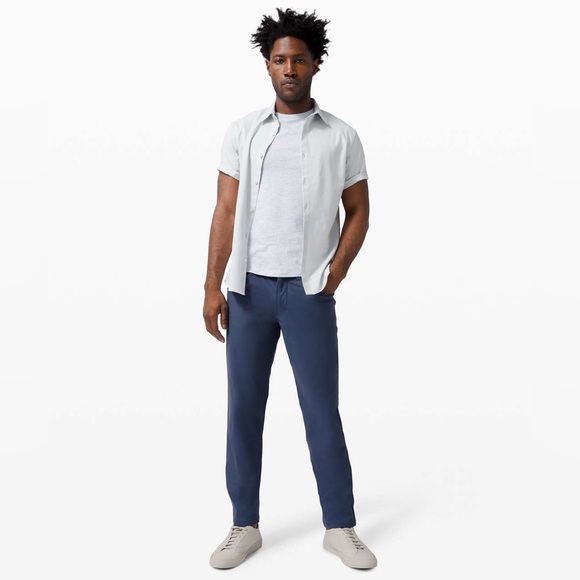 Lululemon ABC Pant Classic Warpstreme *32”In Iron Blue.